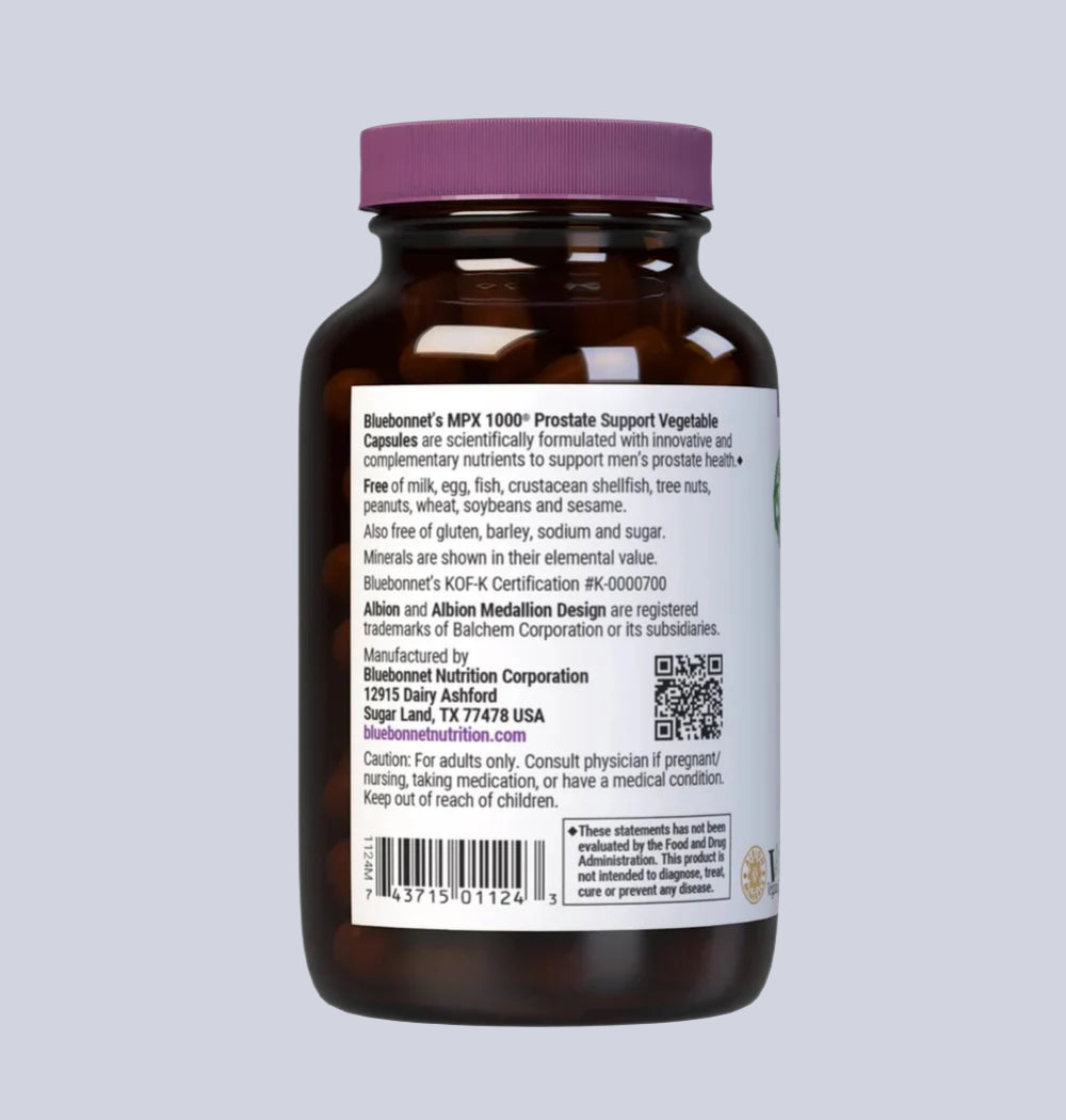 Bluebonnet Nutrition MPX 1000 Left Panel