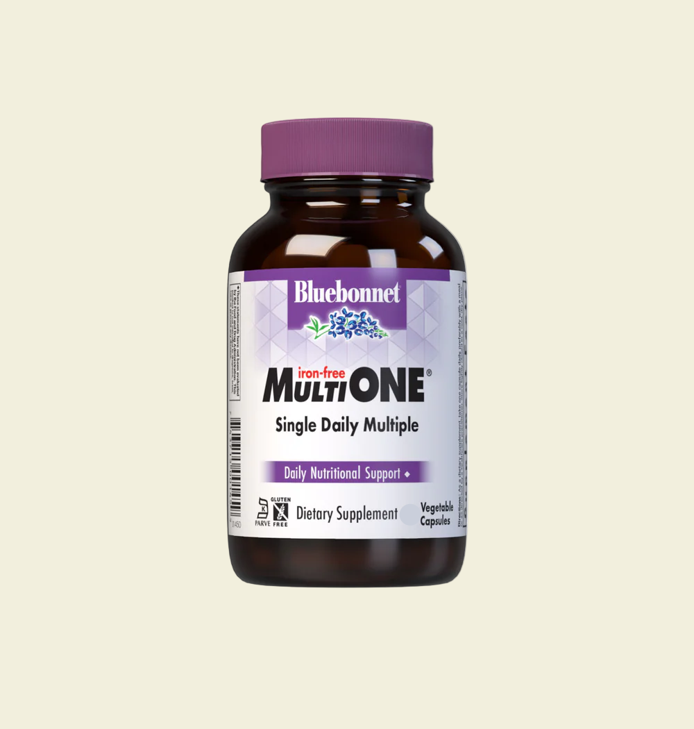 Bluebonnet Nutrition Multi One Iron Free