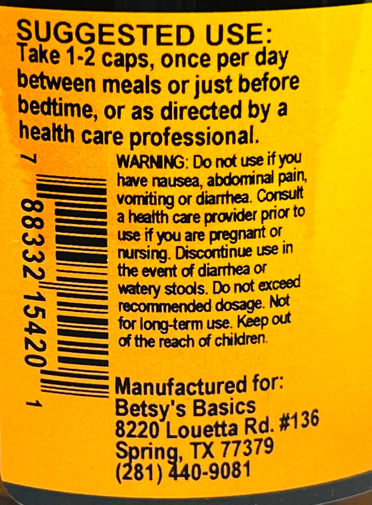 Betsy_s Basics Cascara Sagrada Left Panel