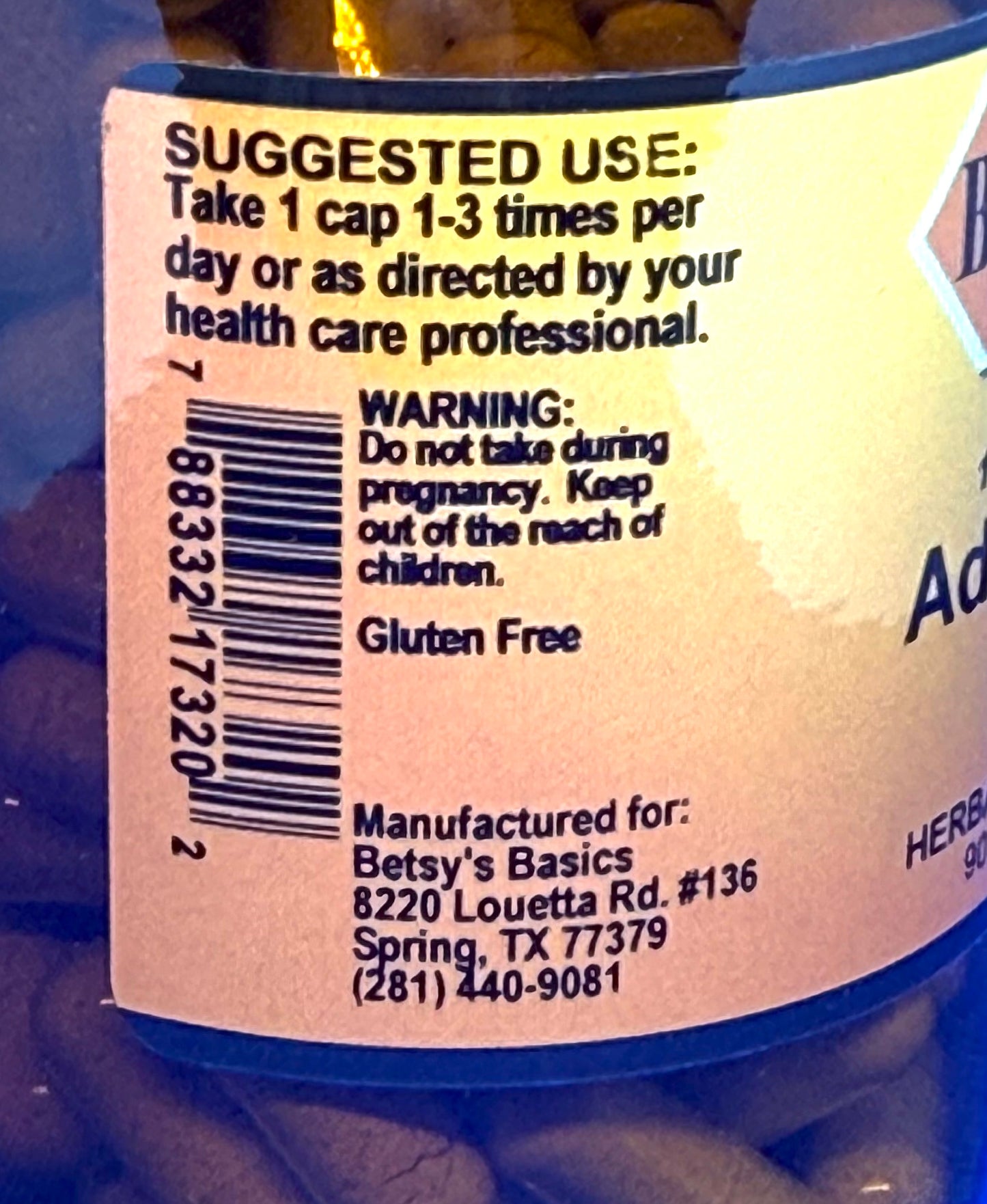 Betsy_s Basics Adrenal Rx Left Panel
