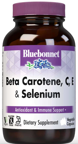 Bluebonnet Nutrition Beta Carotene C E Selenium