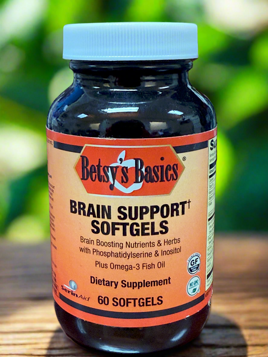 Betsy_s Basics Brain Support Softgels