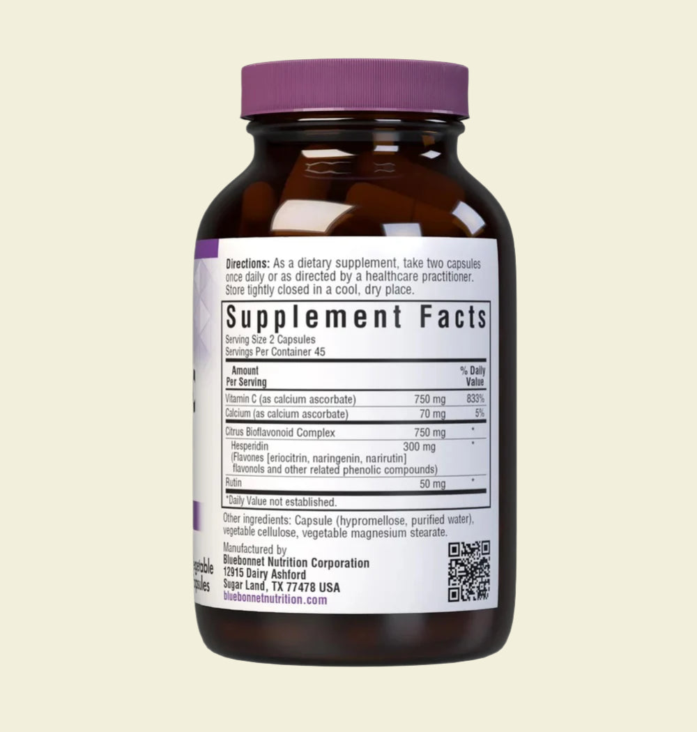 Bluebonnet Nutrition Mega Bio-C Formula Other Ingredients