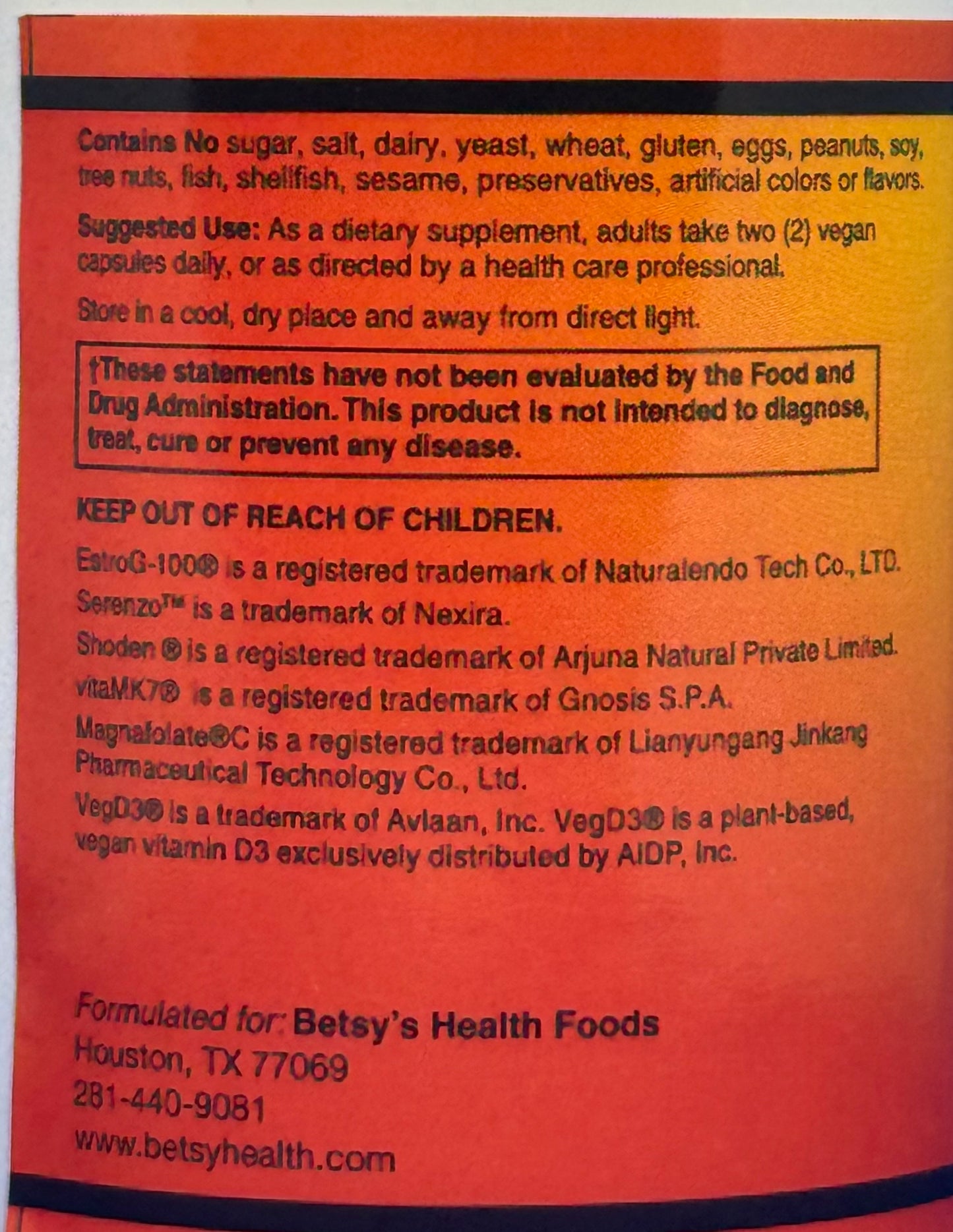 Betsy_s Basics Advanced FEM Care Left Panel