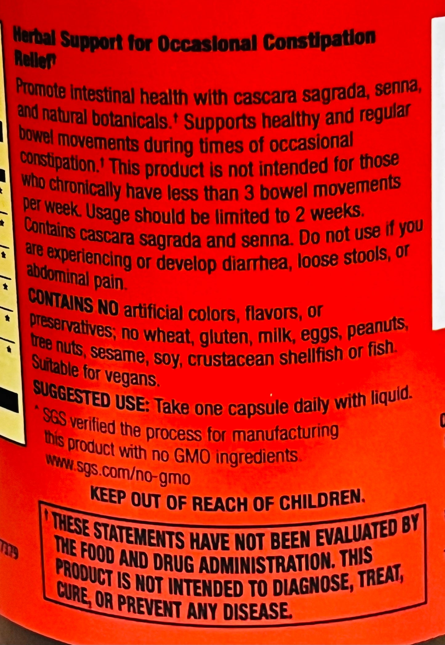 Betsy_s Basics Herbal Lax Left Panel