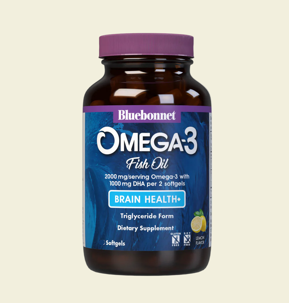Bluebonnet Nutrition Omega-3 Fish Oil Brain Health