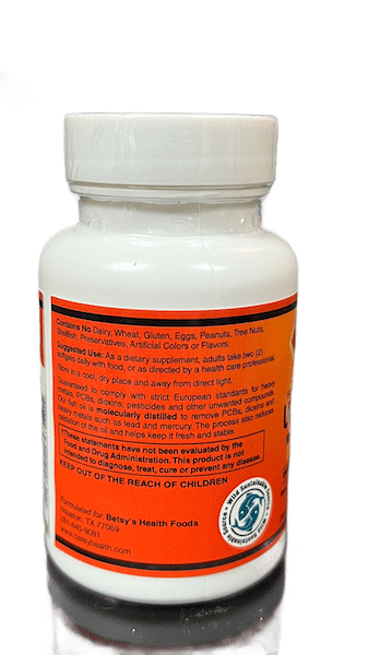 Betsy_s Basics Ultra Omega-3 Mini Left Panel