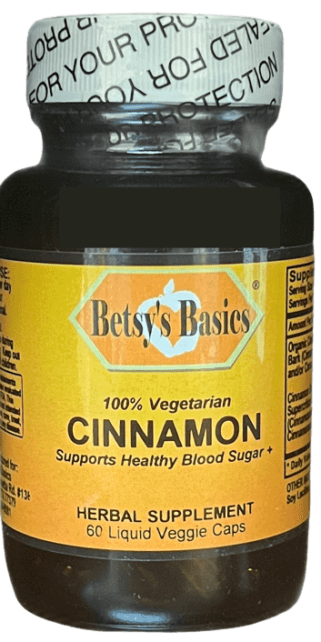 Betsy_s Basics Cinnamon Liquid Veggie Caps