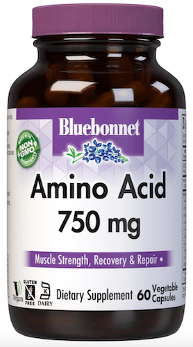 Bluebonnet Nutrition Amino Acid 750 mg