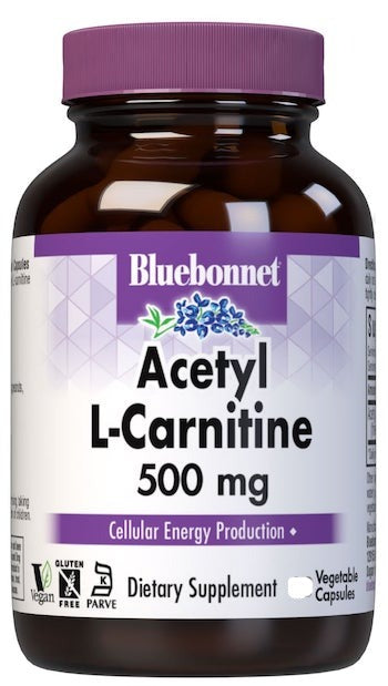 Acetyl L-Carnitine 500 mg, vcaps Betsy's Health Foods Acetyl L-Carnitine 500 mg, vcaps Betsy's Health Foods