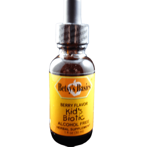 Betsy_s Basics Kid_s Biotic Berry Flavor Alcohol Free Liquid Supplement