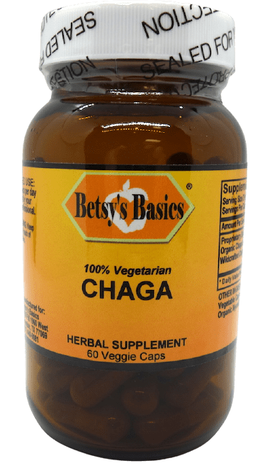 Betsy_s Basics Chaga Herbal Supplement