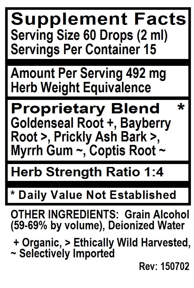 Betsy's Basics Gum Tonic* Supplement Facts