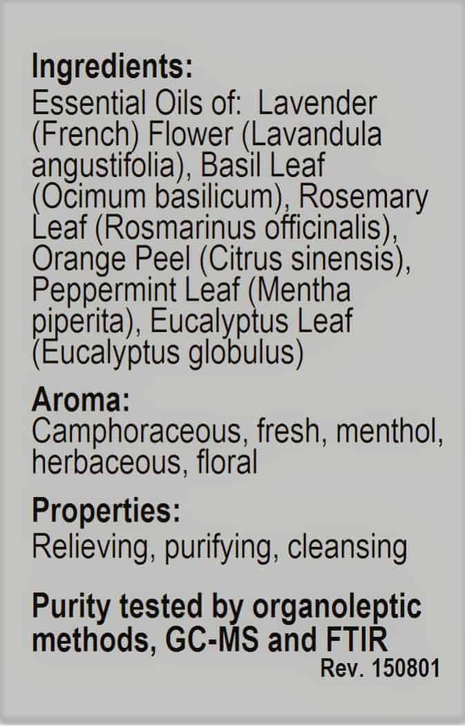 Betsy_s Basics Head Relief Essential Oil Blend Ingredients