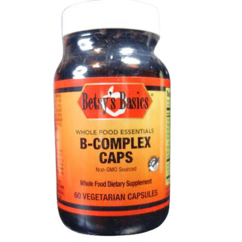 Betsy_s Basics Whole Food Essentials B-Complex Vegetarian Capsules