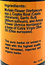 Betsy_s Basics Kid's Ear Clear oil Ingredients List