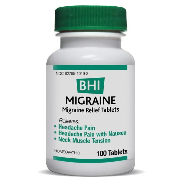 BHI Migraine Relief Tablets