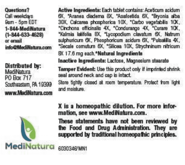 BHI Migraine Relief Tablets Active Ingredients