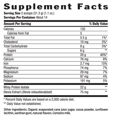 Country Life 100% WHEY PROTEIN CHOCOLATE FLAVOR