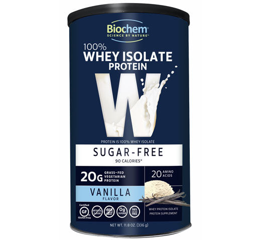 100% WHEY SUGAR FREE PROTEIN VANILLA FLAVOR COUNTRY LIFE