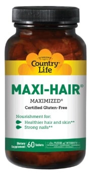 MAXI-HAIR® 60 TAB By Country Life