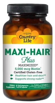 MAXI-HAIR PLUS 120 VCAP By Country Life