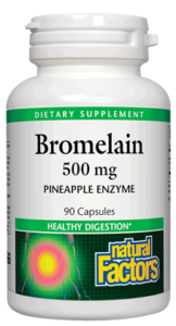 BROMELAIN 500 MG 90 CAP BY NATURAL FACTORS
