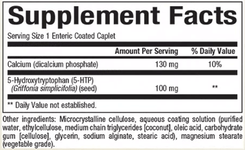 NATURAL FACTORS STRESS-RELAX 5-HTP 100 MG SUPPLEMENT FACTS