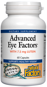 ADVANCED EYE FACTORS 60 CAP BY NATURAL FACTORS