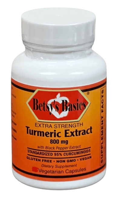 Betsy_s Basics Extra Strength Turmeric Extract 800 mg