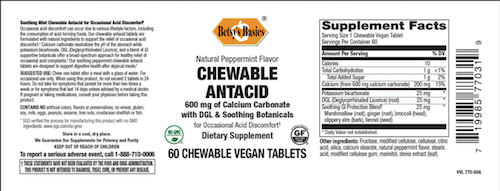 Betsy_s Basics Chewable Antacid