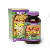 SUPER EARTH RAINFOREST ANIMALZ VITAMIN C ANIMAL-SHAPED 90 CHEWABLES BY BLUEBONNET NUTRITION