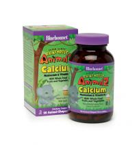 SUPER EARTH RAINFOREST ANIMALZ CALCIUM MAGNESIUM VITAMIN D3 ANIMAL-SHAPED 90 CHEWABLES CUPCAKE BY BLUEBONNET NUTRITION