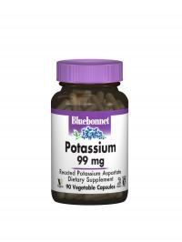 POTASSIUM 99MG 90 VCAP BY BLUEBONNET NUTRITION