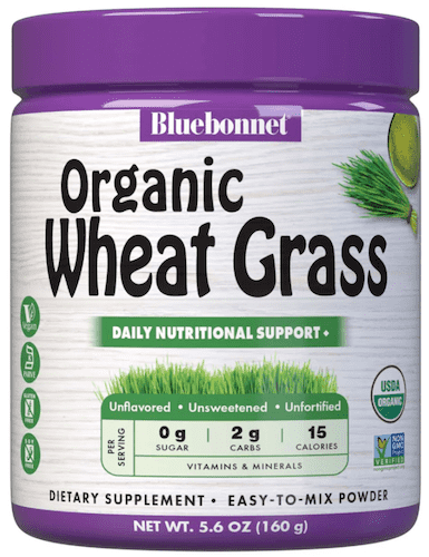 Bluebonnet Nutrition Organic Wheat Grass