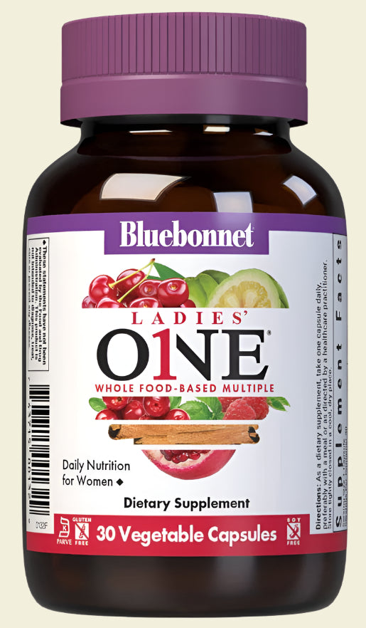 Bluebonnet Nutrition Ladies ONE Whole Food Based Multiple