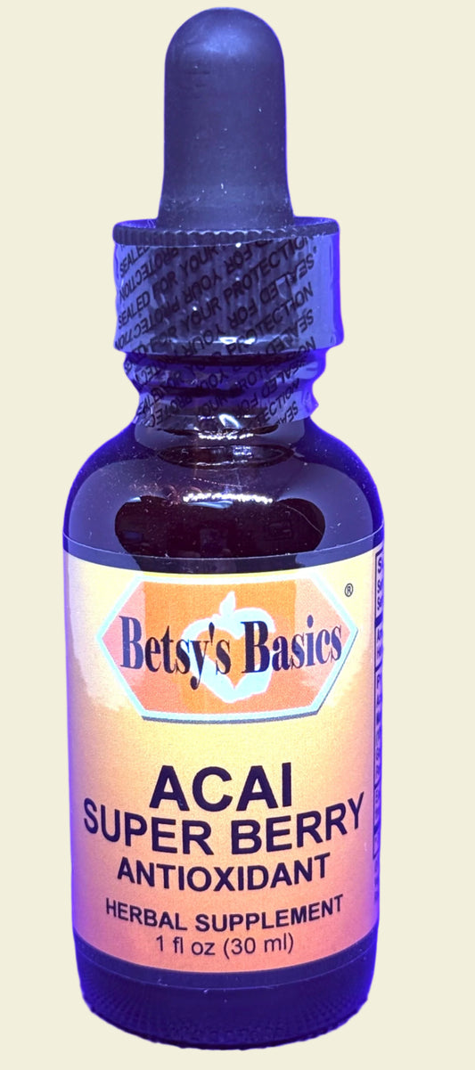 Betsy_s Basics Acai Super Berry Antioxidant Liquid Herbal Supplement