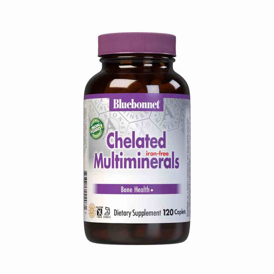 Bluebonnet Nutrition Chelated Multiminerals Iron Free