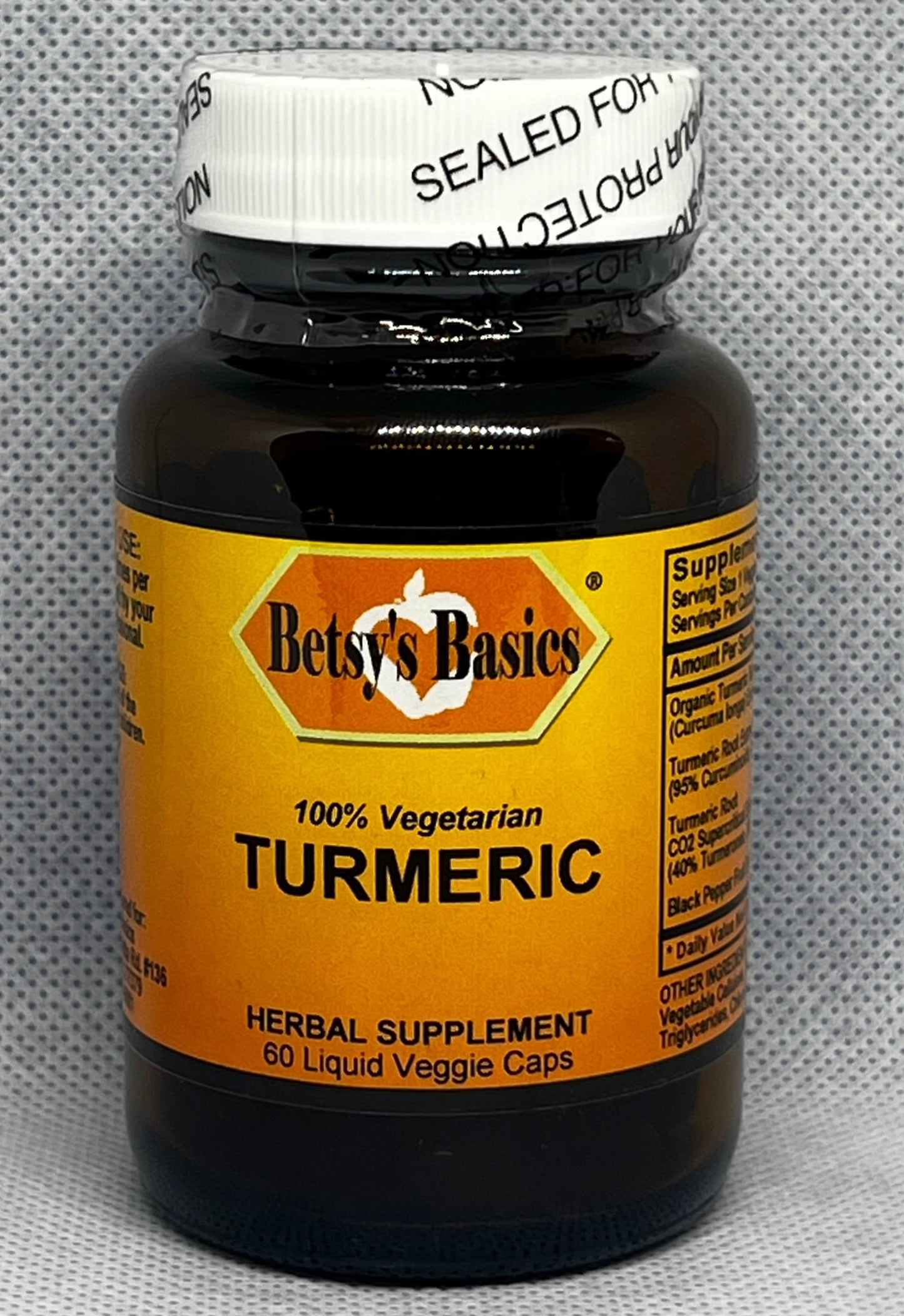 Betsy_s Basics Turmeric Liquid VCaps