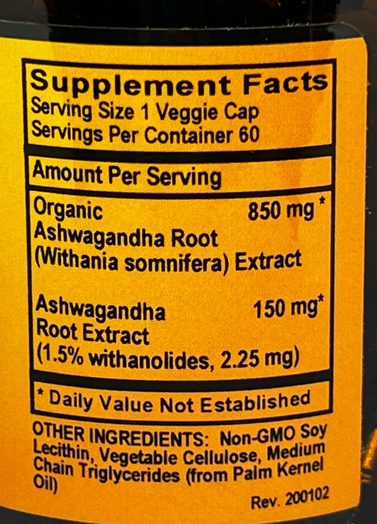 Betsy_s Basics Ashwagandha Liquid Vcaps SF