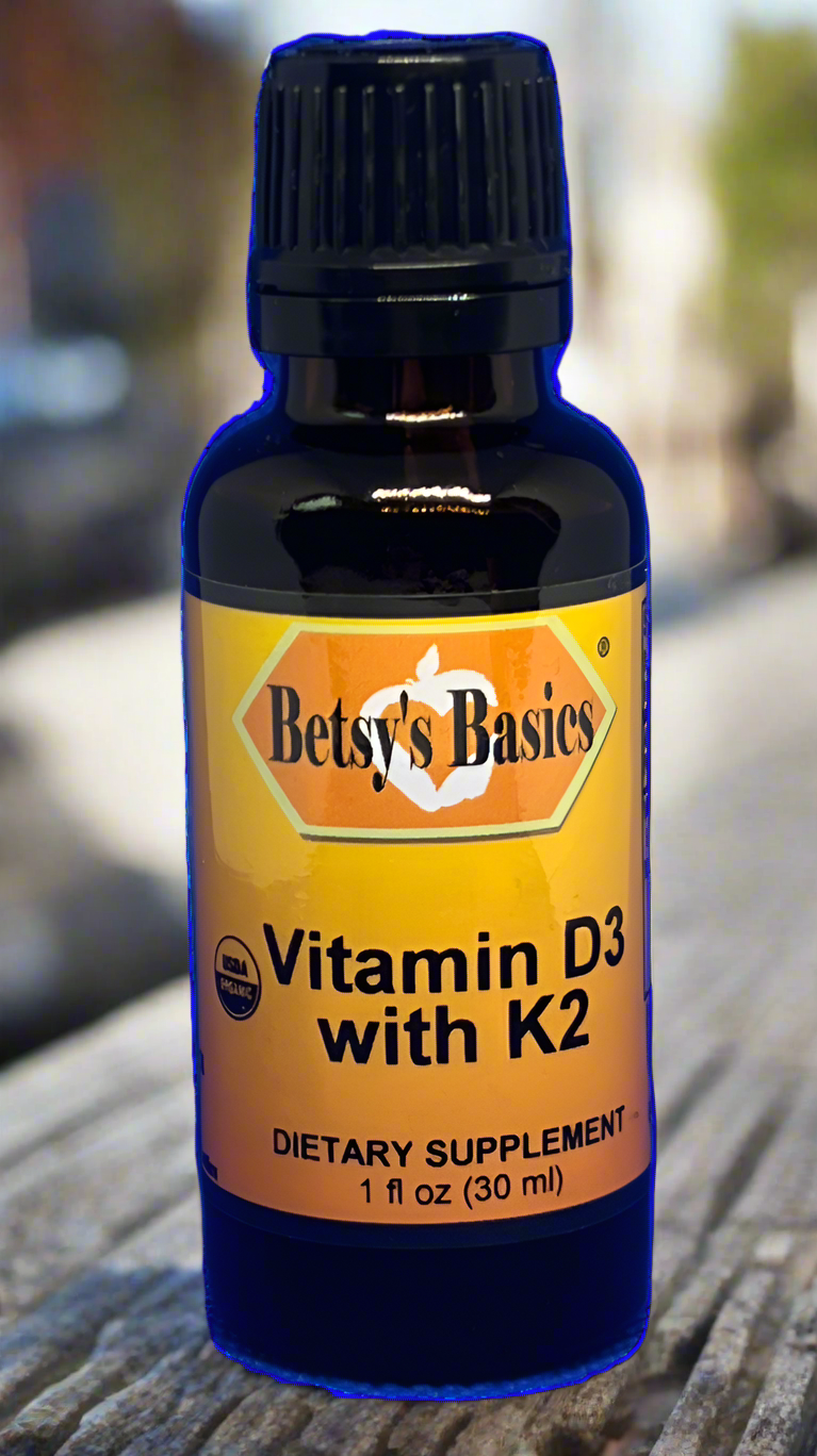 Betsy_s Basics Vitamin D3 with K2