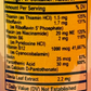 Betsy_s Basics B Complex Supplement Facts