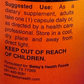 Betsy_s Basics Biotin 5000 mcg Left Panel