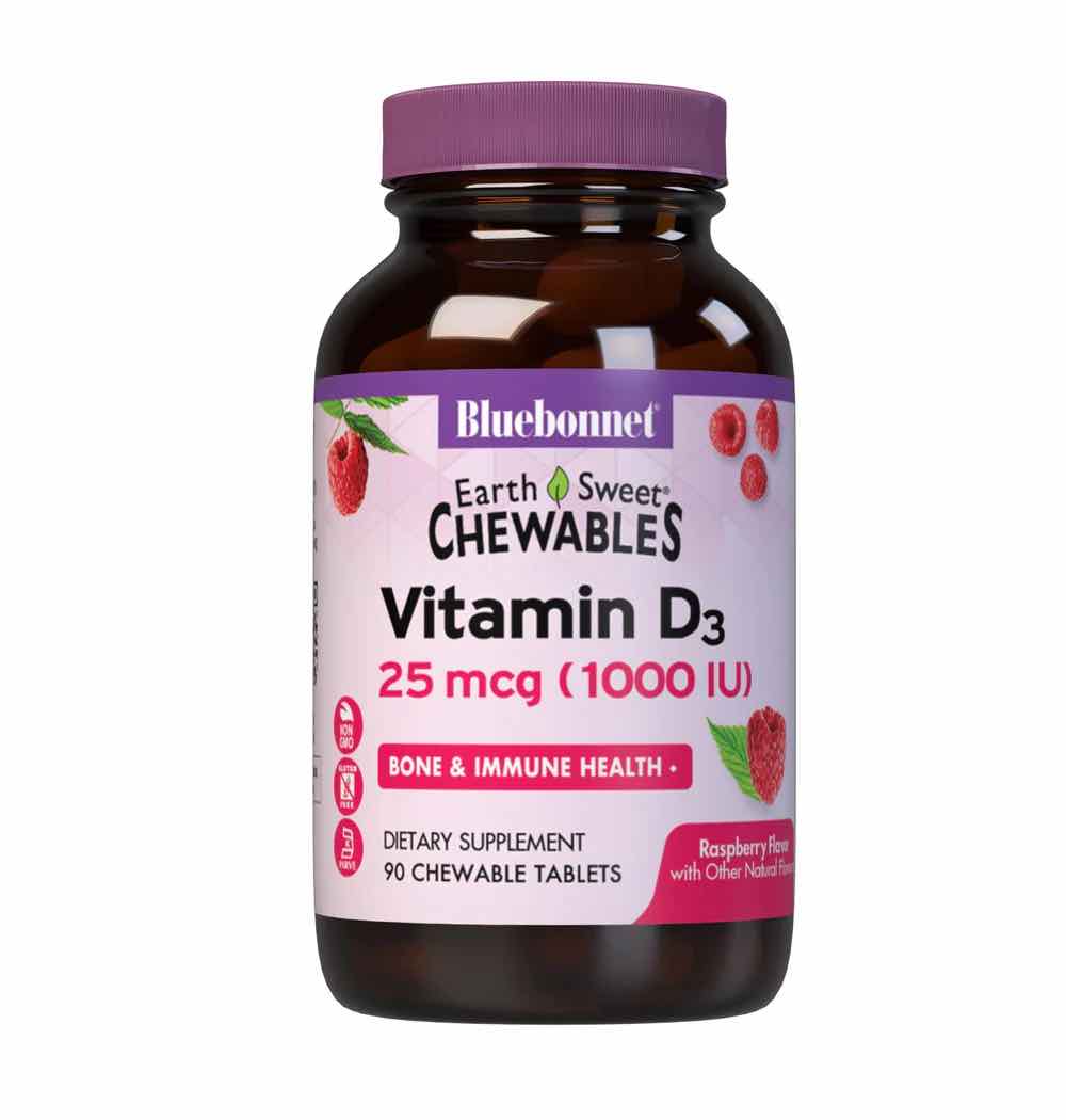 Bluebonnet Nutrition Vitamin D3 1000 iu chews