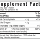 Bluebonnet Earthsweet Chewables Vitamin D3 125 mcg 5000 iu Supplement Facts