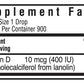 Bluebonnet Nutrition Liquid Vitamin D3 Drops 10 mcg-400 iu Supplement Facts