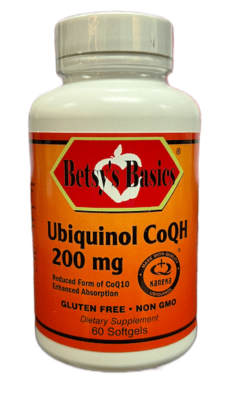 Betsy_s Basics Ubiquinol CoQH 200 mg