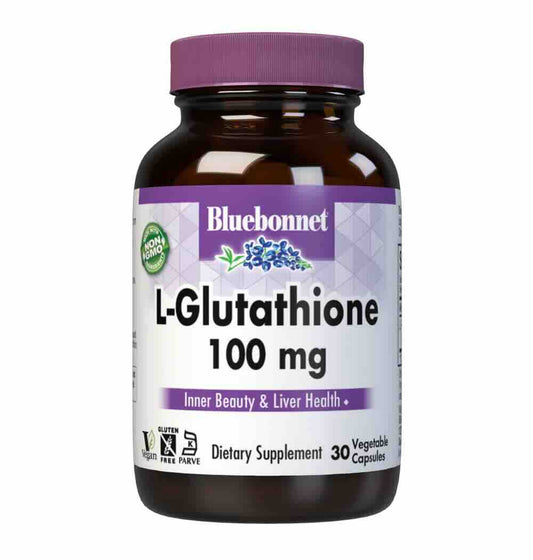 Bluebonnet Nutrition L-Glutathione 100 mg