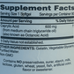 Ramona_s Essentials Caprylic Acid 600 mg Supplement Facts