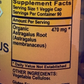 Betsy_s Basics Astragalus Supplement Facts
